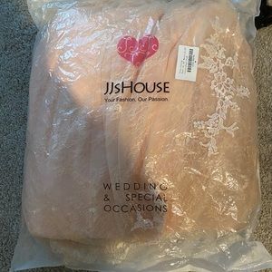 JJ house pearl pink prom dress size 0
